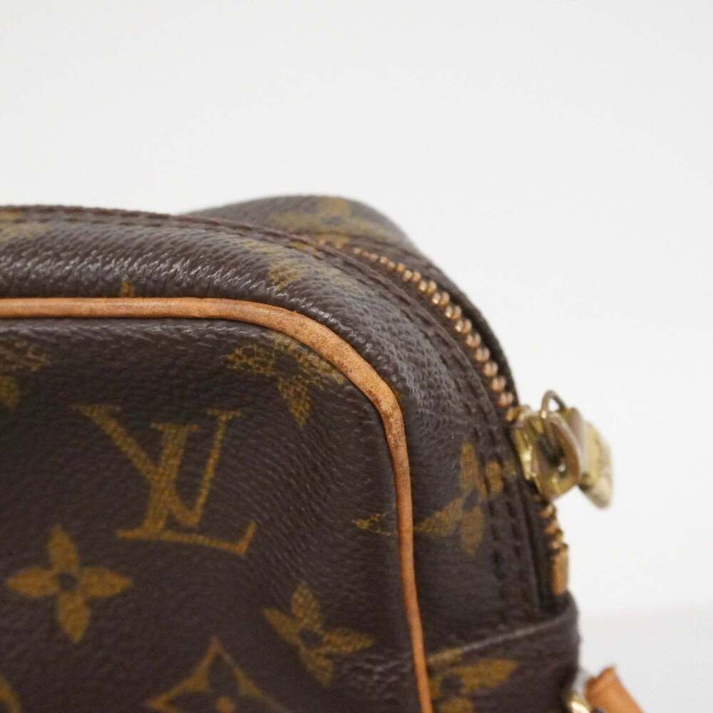 LOUIS VUITTON Brown Monogram Shoulder Bag - Picture 10 of 14